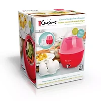 Electric Food Steamer and Egg Cooker with Auto Shut Off Feature