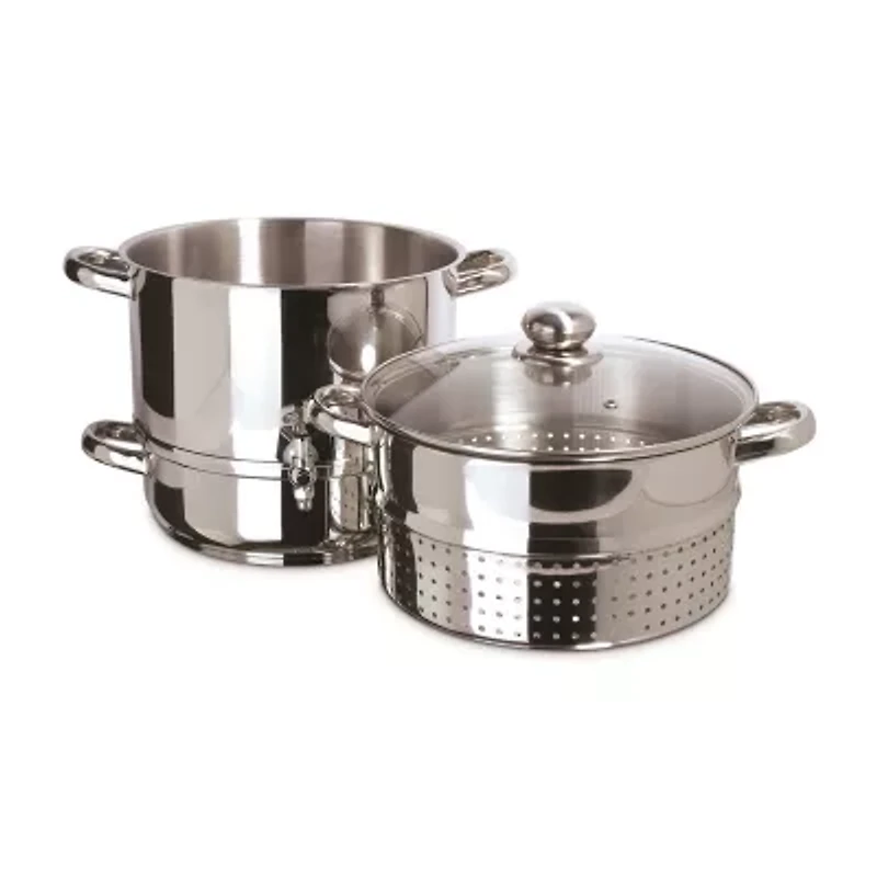 Euro Cuisine Stainless Steel Stove Top Steam Juicer