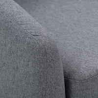 Corliving Elwood Upholstered Barrel Chair