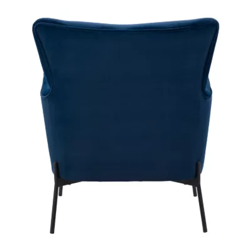 Corliving Elwood Upholstered Wingback Chair