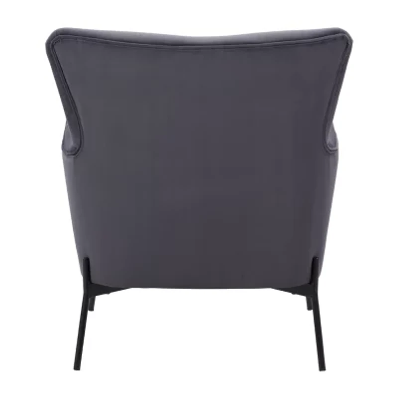 Corliving Elwood Upholstered Wingback Chair