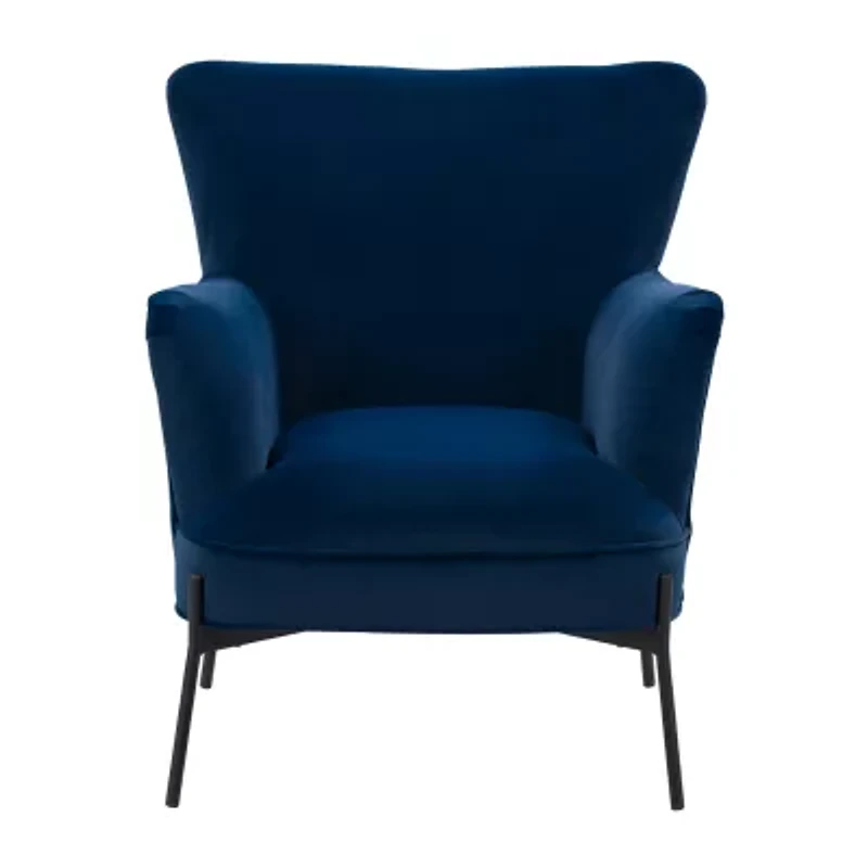Corliving Elwood Upholstered Wingback Chair
