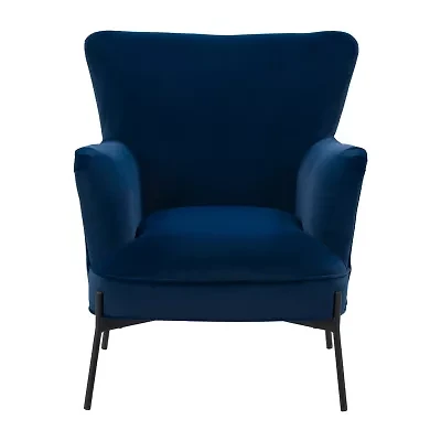 Corliving Elwood Upholstered Wingback Chair