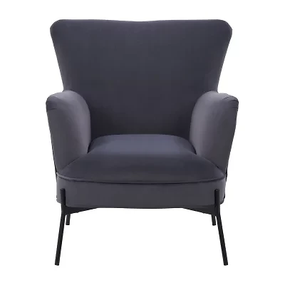 Corliving Elwood Upholstered Wingback Chair