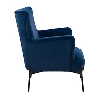 Corliving Elwood Upholstered Wingback Chair