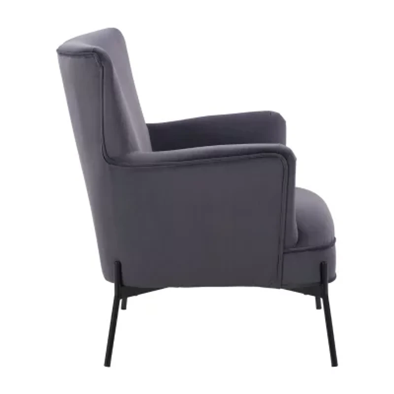 Corliving Elwood Upholstered Wingback Chair