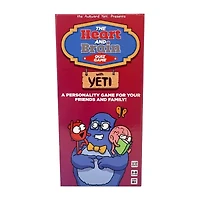 Nutt Heads The Awkward Yeti Presents: The Heart And Brain Quiz Game Card Game