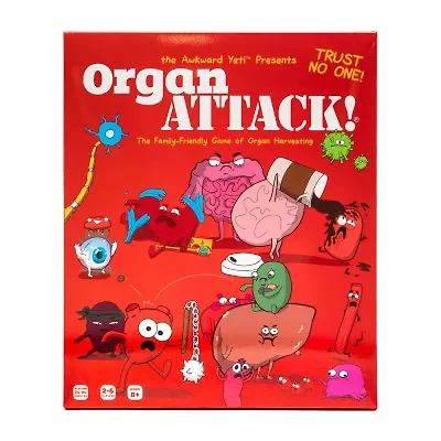 Nutt Heads The Awkward Yeti Presents: Organ Attack! Card Game