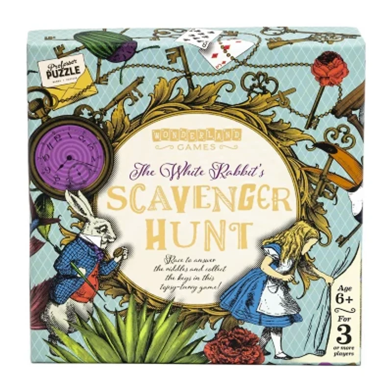 Professor Puzzle Wonderland Games - The White Rabbit's Scavenger Hunt