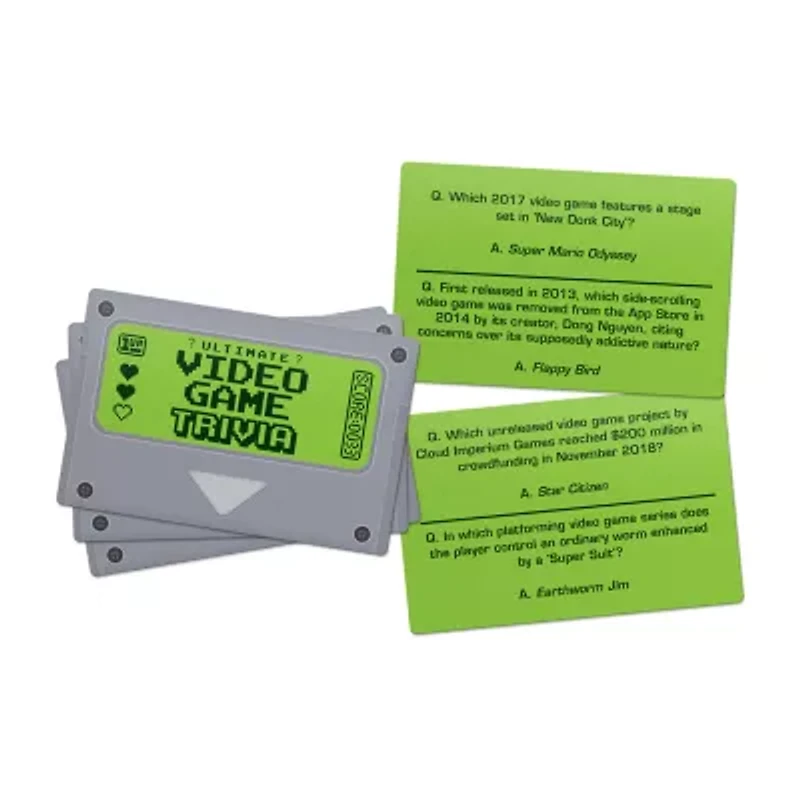Professor Puzzle Ultimate Video Game Trivia Card Game