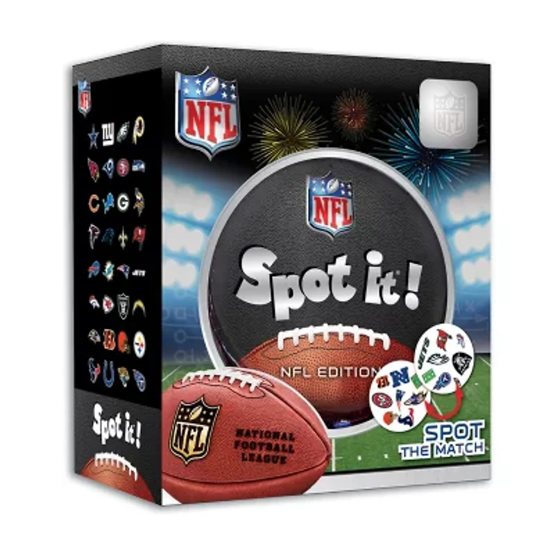 Masterpieces Puzzles Spot It! Nfl Edition Card Game