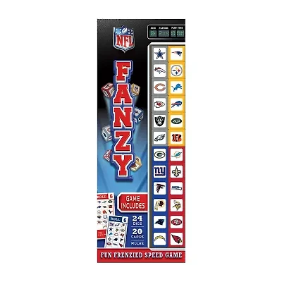 Masterpieces Puzzles Nfl Fanzy Dice Game Board Game