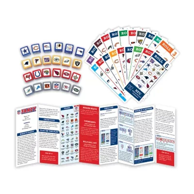 Masterpieces Puzzles Nfl Fanzy Dice Game Board Game