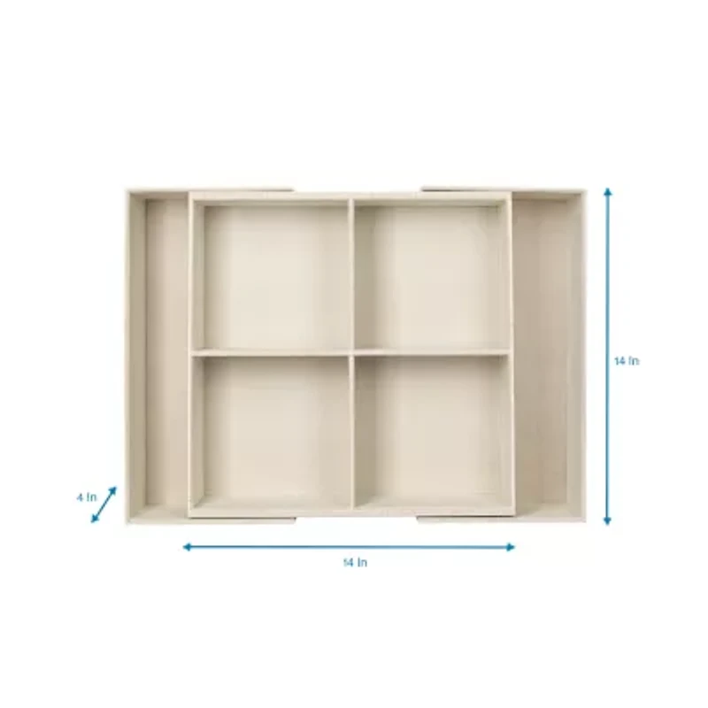 Home Expressions 4-Compartment Drawer Storage