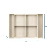Home Expressions 4-Compartment Drawer Storage