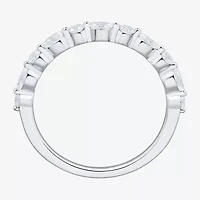 (H-I / Si1-Si2) Womens 1/2 CT. T.W. Lab Grown White Diamond 10K Gold Wedding Band