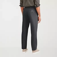 Dockers Signature Iron Free Khaki With Stain Defender Mens Comfort Waistband Classic Fit Pleated Pant