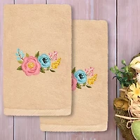 Linum Home Textiles Primavera Embroidered 2-pc. Hand Towel