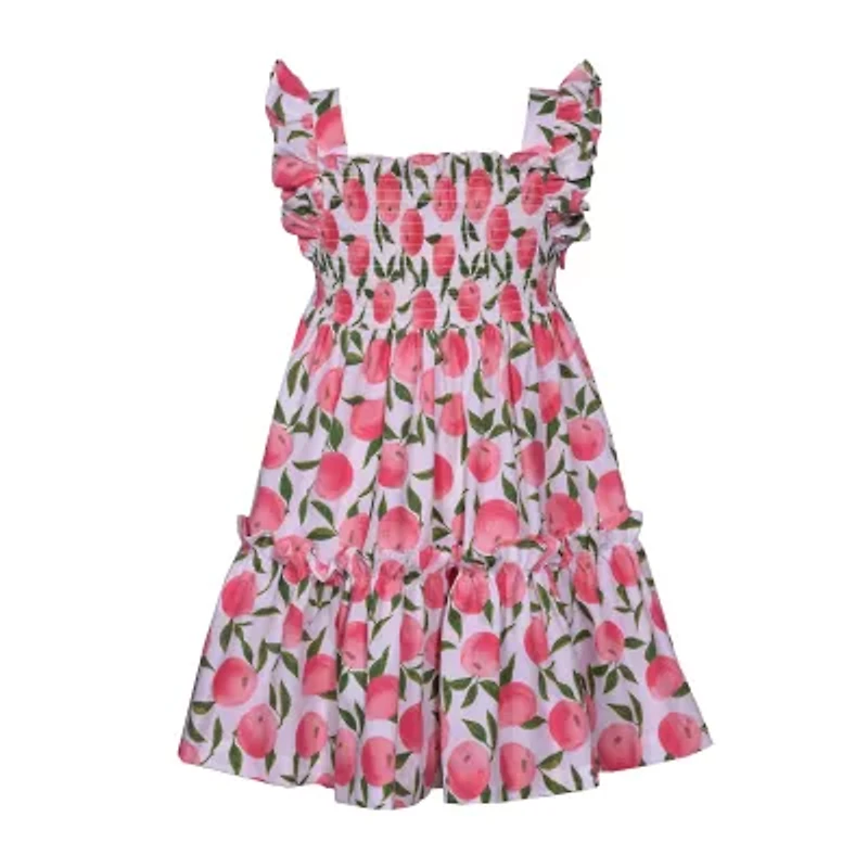 Bonnie Jean Little & Big Kid Girls Sleeveless Ruffled Sleeve Empire Waist Dress