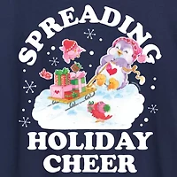 Womens Crew Neck Short Sleeve Regular Fit Care Bears Graphic T-Shirt