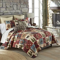 Donna Sharp Plaid Tracks Square Throw Pillow