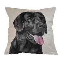Donna Sharp Lab Square Throw Pillow