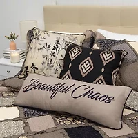 Donna Sharp Emblem Square Throw Pillow