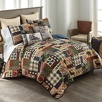 Your Lifestyle By Donna Sharp Bear Tracks 2-pc. Square Throw Pillow