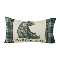 Your Lifestyle By Donna Sharp Bear Tracks 2-pc. Square Throw Pillow