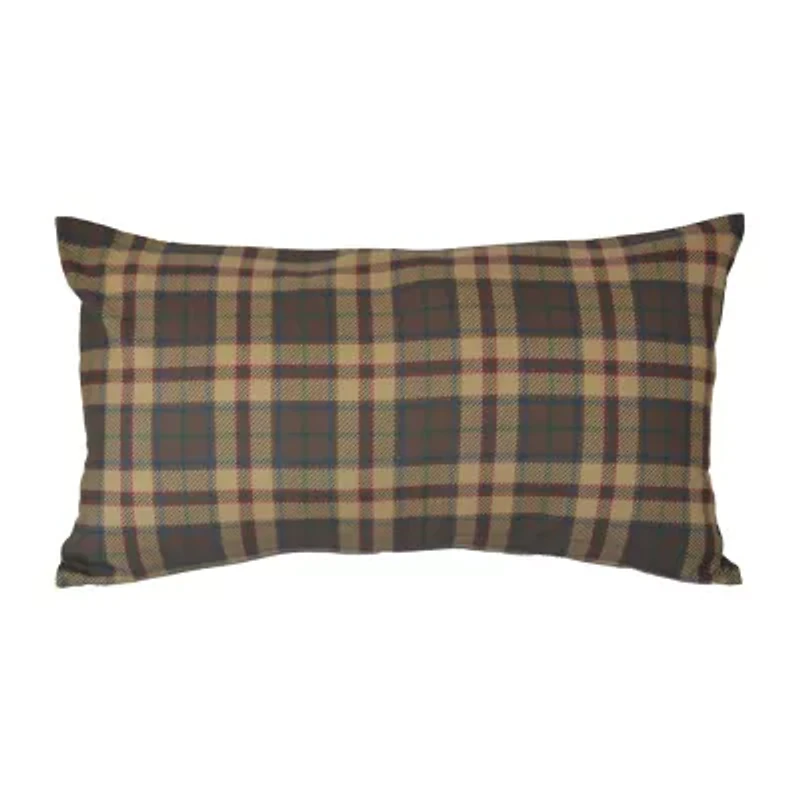 Donna Sharp Plaid, Owl 2-pc. Square Throw Pillow