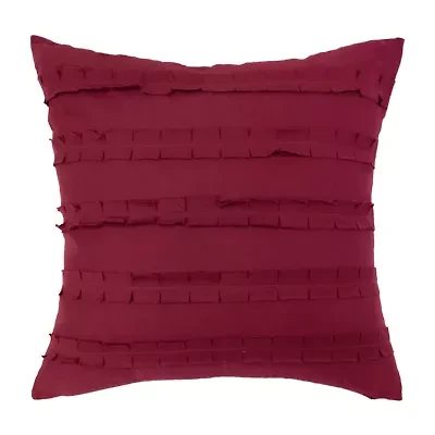 Donna Sharp Ruffle Square Throw Pillow