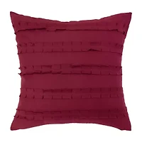 Donna Sharp Ruffle Square Throw Pillow