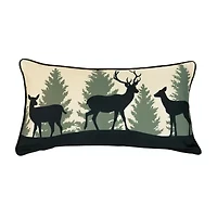 Donna Sharp Deer Tracks 2-pc. Square Throw Pillow