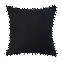 Donna Sharp Pompom Square Throw Pillow