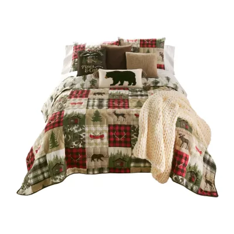 Your Lifestyle By Donna Sharp Tweed Square Throw Pillow