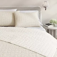 Linery 100% Cotton Waffle Weave Duvet Cover Set Duvet Cover Set