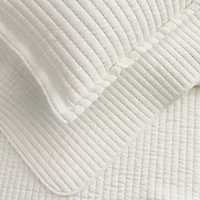 Linery Detailed Channel Stitch Reversible Quilt Set