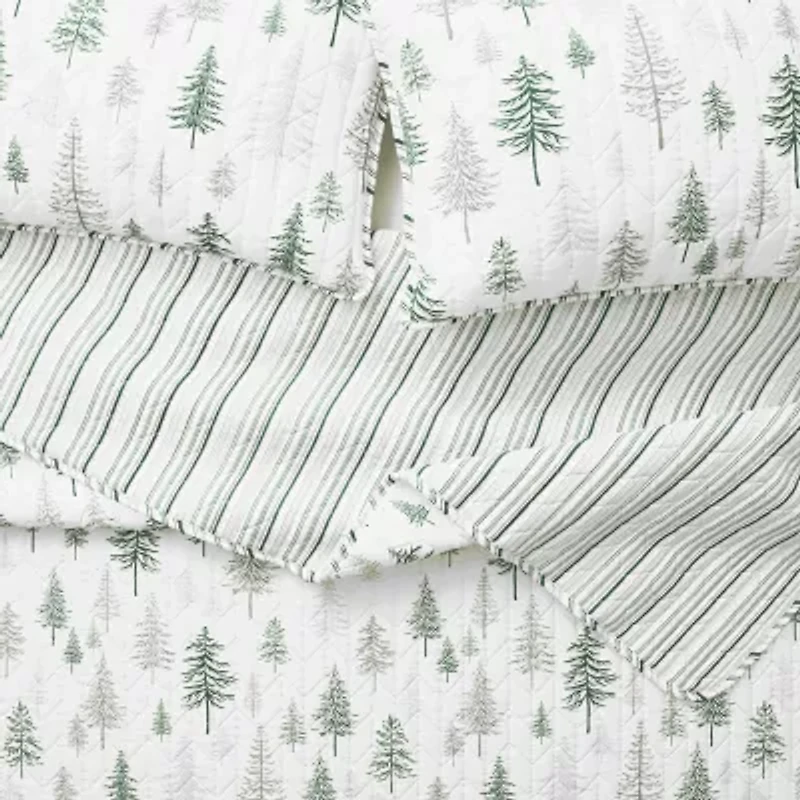 Linery Rustic Winter Quilt Set