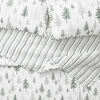 Linery Rustic Winter Quilt Set