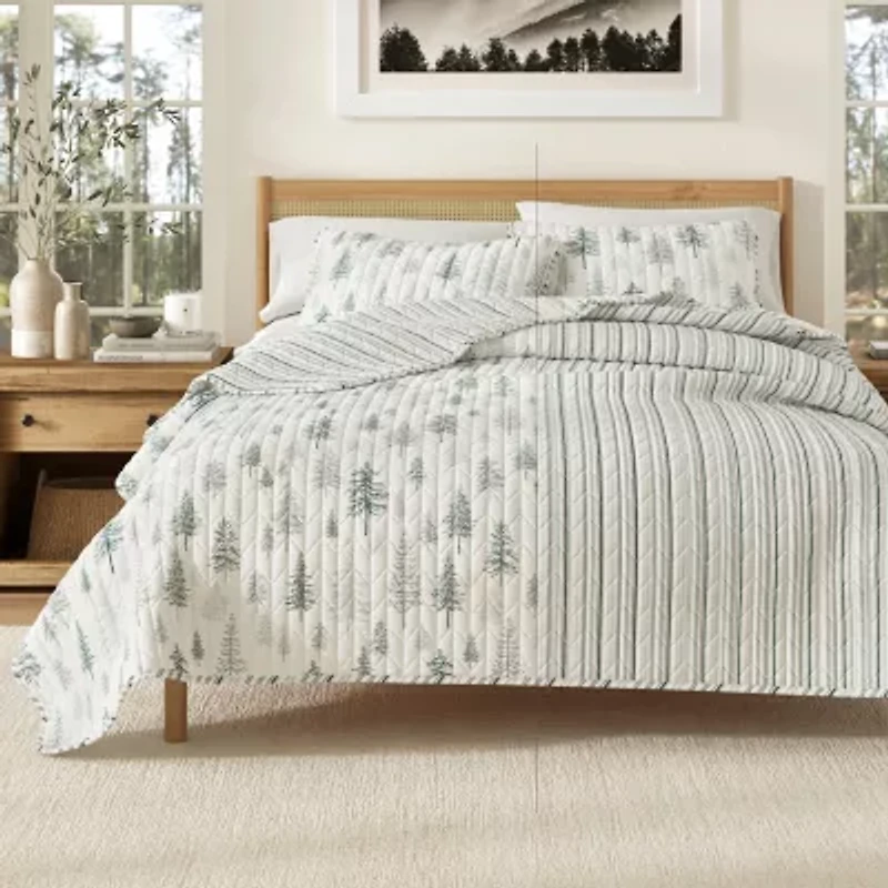 Linery Rustic Winter Quilt Set