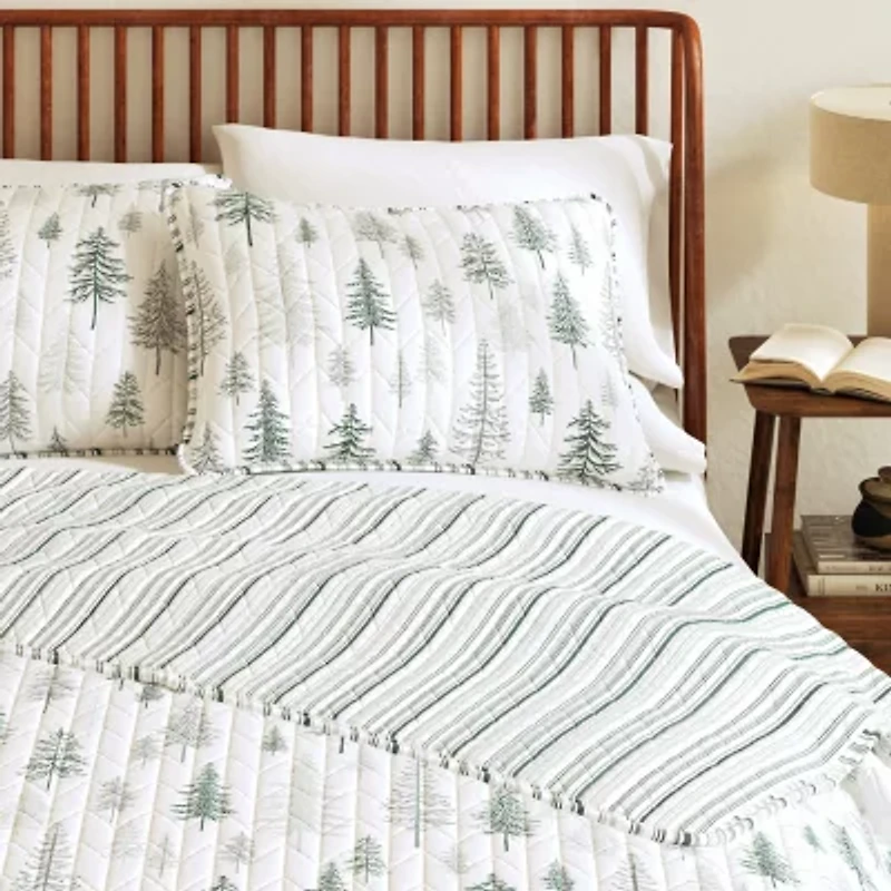 Linery Rustic Winter Quilt Set