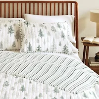 Linery Rustic Winter Quilt Set