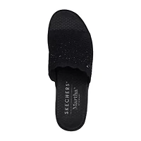 Skechers Womens Martha Stewart Pier Light Essence Slide Sandals