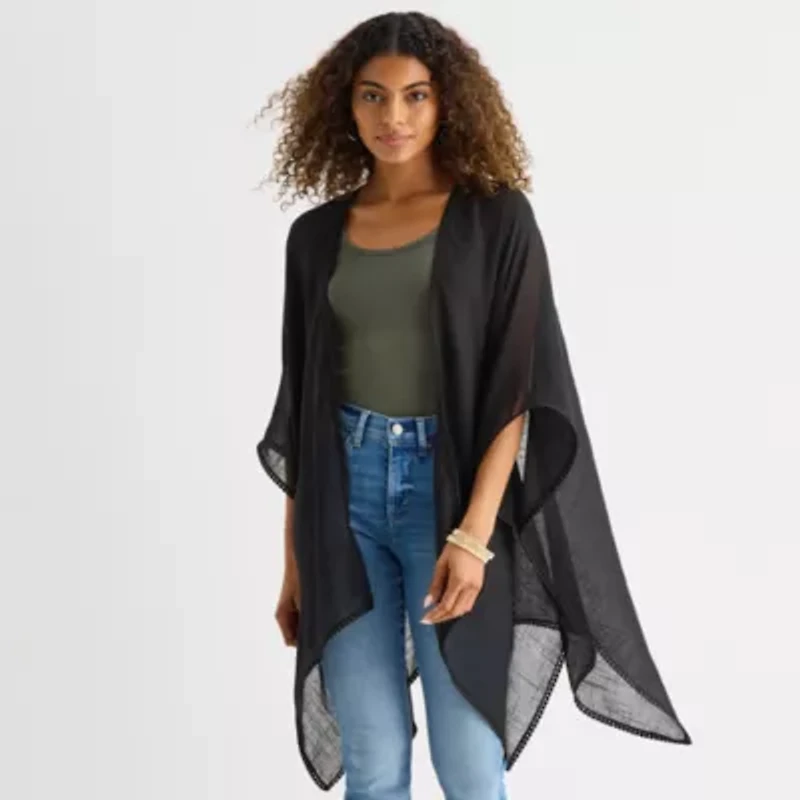 a.n.a Crochet Back Wrap