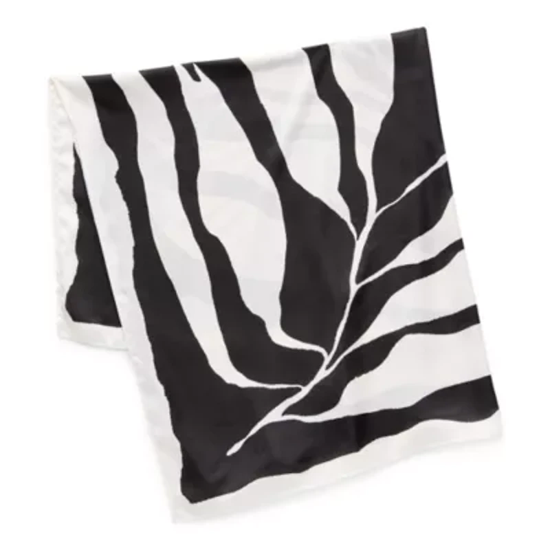 Liz Claiborne Branch Printed Leaf Square Scarf