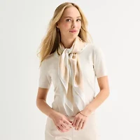 Liz Claiborne Scarves Leaf Square Scarf