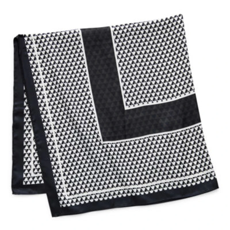 Liz Claiborne Geo Triangle Square Scarf