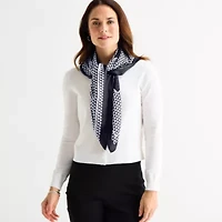 Liz Claiborne Geo Triangle Square Scarf