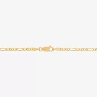 Made in Italy 14K Gold 18 Inch Figaro Chain Necklace