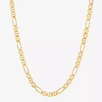 Made in Italy 14K Gold 18 Inch Figaro Chain Necklace